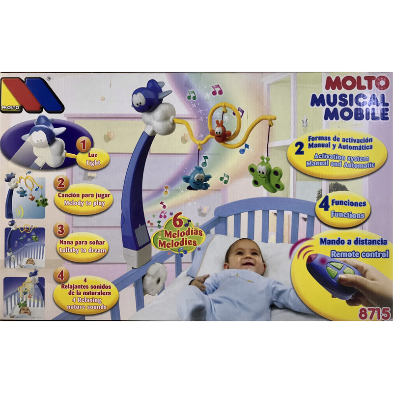 Molto Baby Crib Musical Mobile