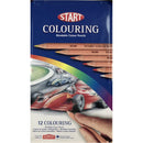 Derwent Start Colouring Beginners Blendable Colour Pencils - Set of 12