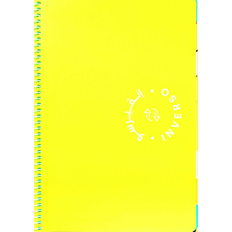 Bassile Genio 5 Subject Spiral Notebook 70g B5 - 160 Sheets