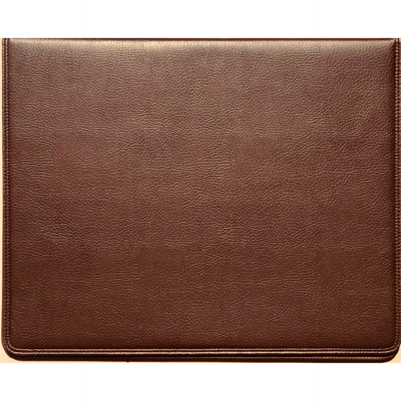 Fineline Double Sided Leather-Style Desk Pad 50x41cm - Brown