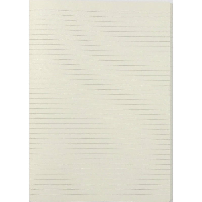 Notes & Dabbles Flynn White Hard Cover Lined Journal -  A4