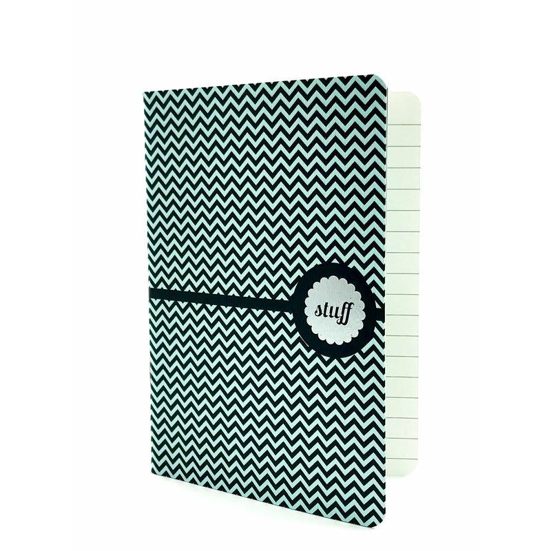 ZigZag Soft Cover Pocket Ruled Notebook 32 Sheets A6
