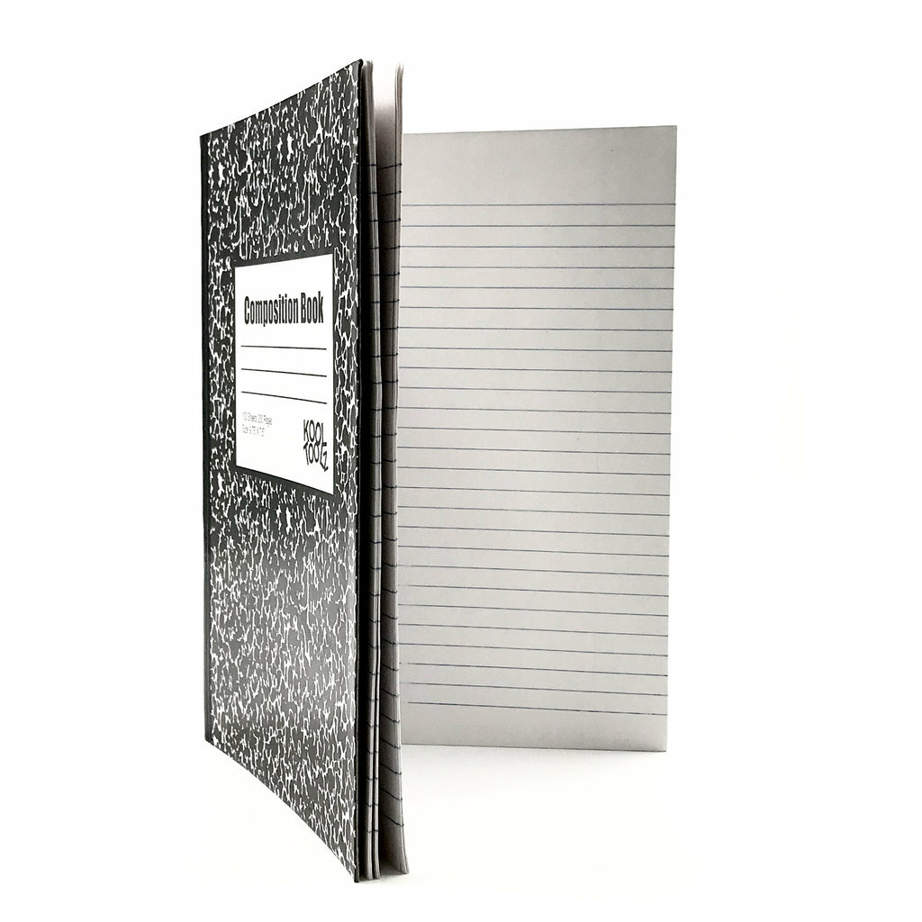 Composition Notebook Wide Ruled Ruler Mead Wide Ruled Composition Notebook 100 Sheets - Original Black Marbl ...
