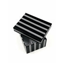 Eurowrap Black Small Gift Box with Lid 12x9x6 cm