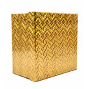 Eurowrap Holographic Gold Square Gift Box