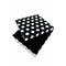 Eurowrap Black & White Polka Dots Square Gift Box