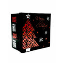 Eurowrap Christmas Tree Red & Square Gift Box