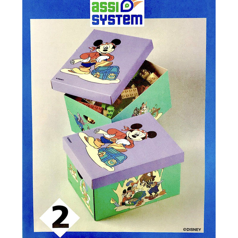 Assi System Disney Kids Mickey Mouse Storage Box 32.5x23x18 cm - Pack of 1