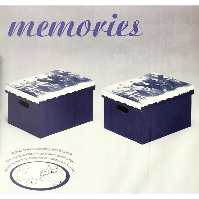Nips Memories Multipurpose Box with Lid - Pack of 1