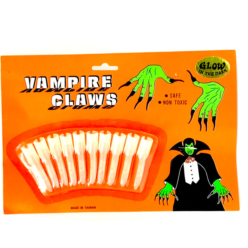 Glow in the Dark Vampire / Witch Claws
