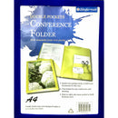 Bindermax Conference Folder with Front View Pocket A4