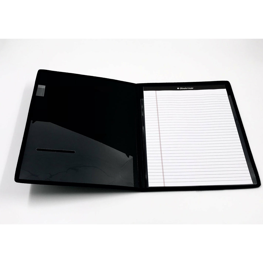 Bindermax Bindermax Black Portfolio with Notepad A4 – Istiklal Library