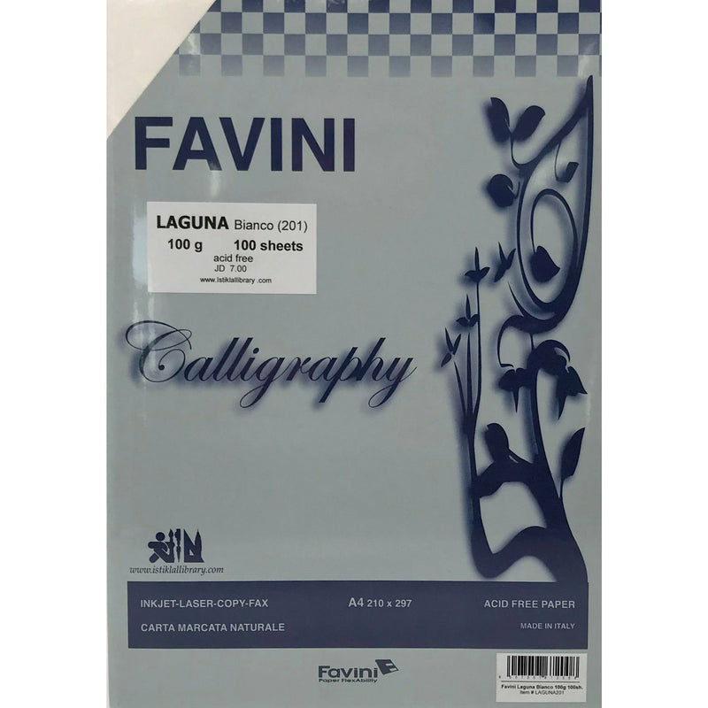 Favini Laguna Fine Parchment Paper 100g A4 - Pack of 100 Sheets