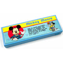 Melody Retro Mickey & Minnie Push Button Pencil Case 24x9x3 cm  - Single Button