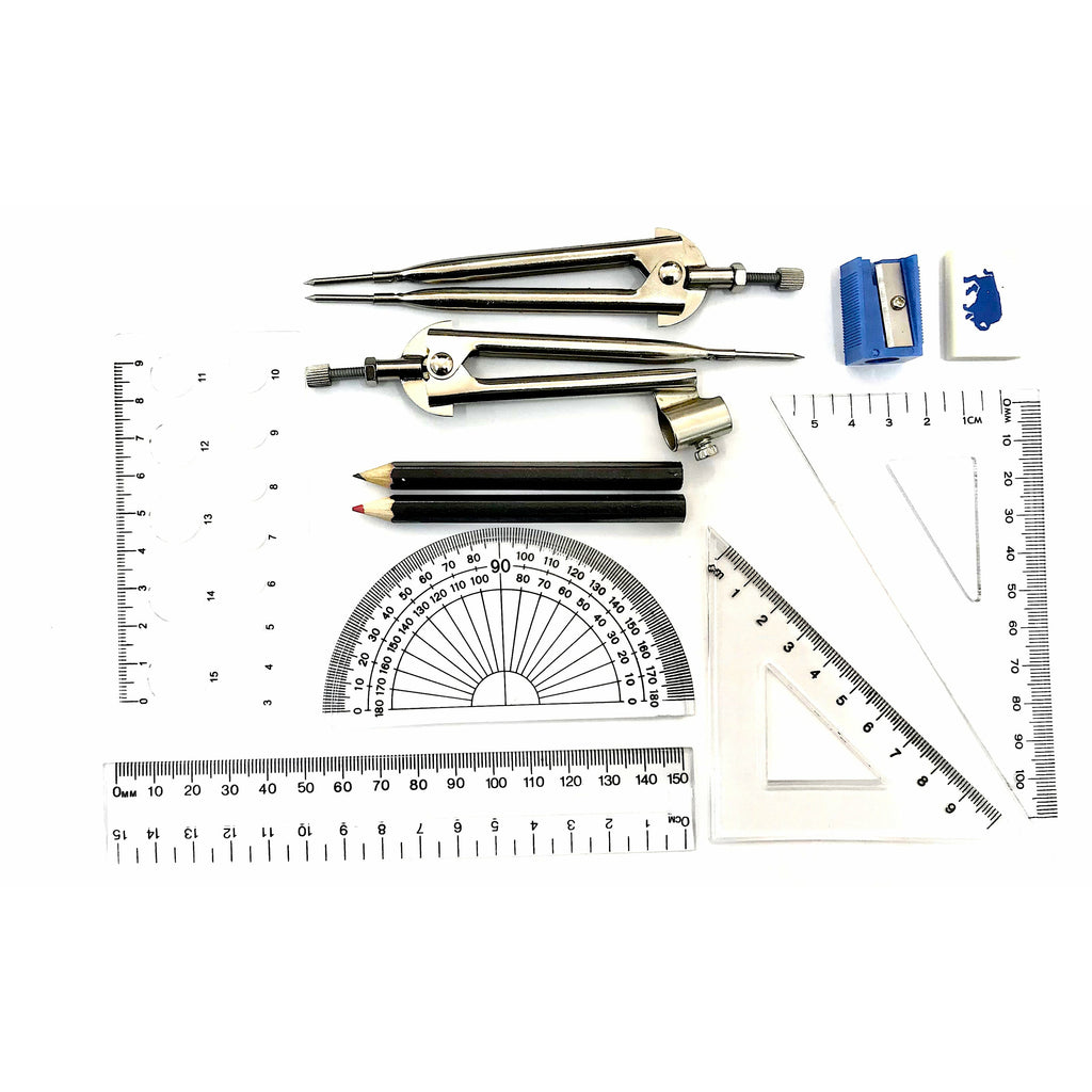 Buffalo Student Geometry Set - 12 pcs – Istiklal Library