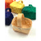 Party Time Mini Wood Baskets - Pack of 6