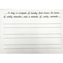 English Cursive Hand Writing Package By Abdul Malik Arafat - Pack of 4 Tablets