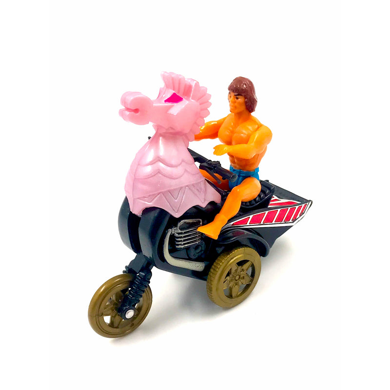 Galaxy Rider Crazy Horse Play Figure with Press Down & Go Action