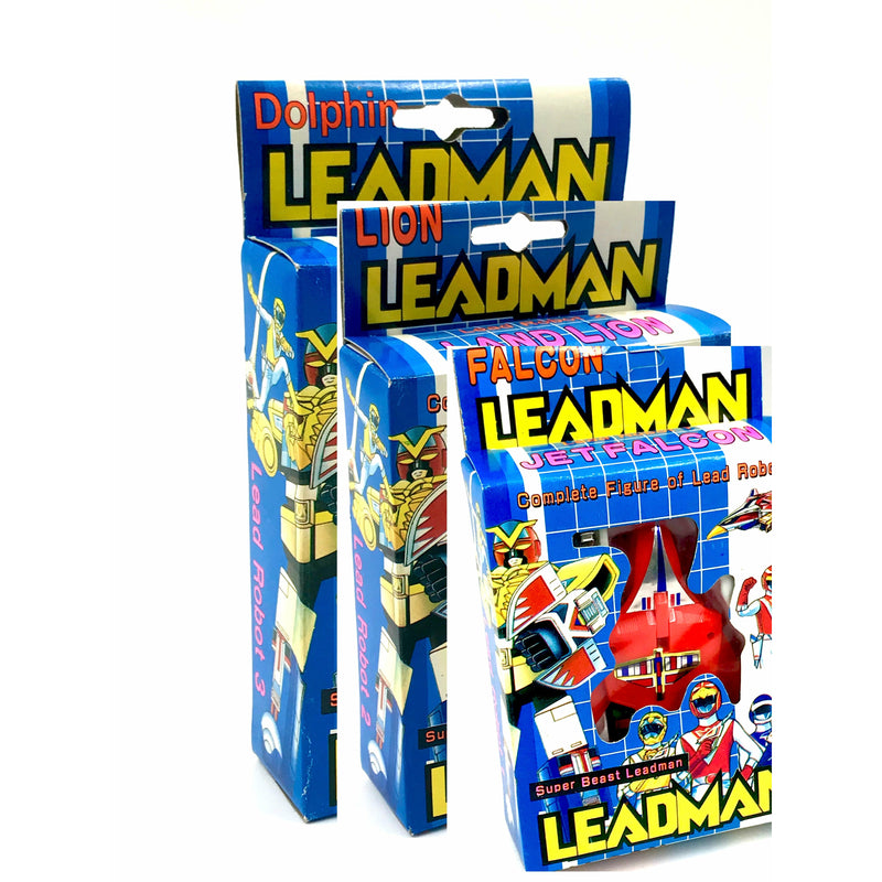 LeadMan Falcon+Dolphin+Lion Robot Transformers - Pack of 3