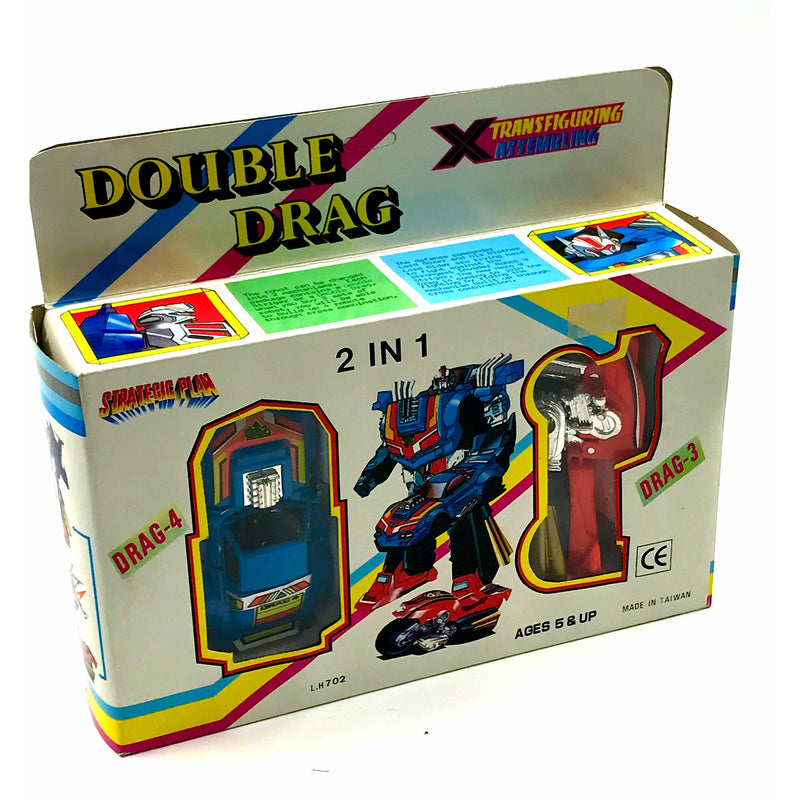 Double Drag 2in1 Robot Transformers