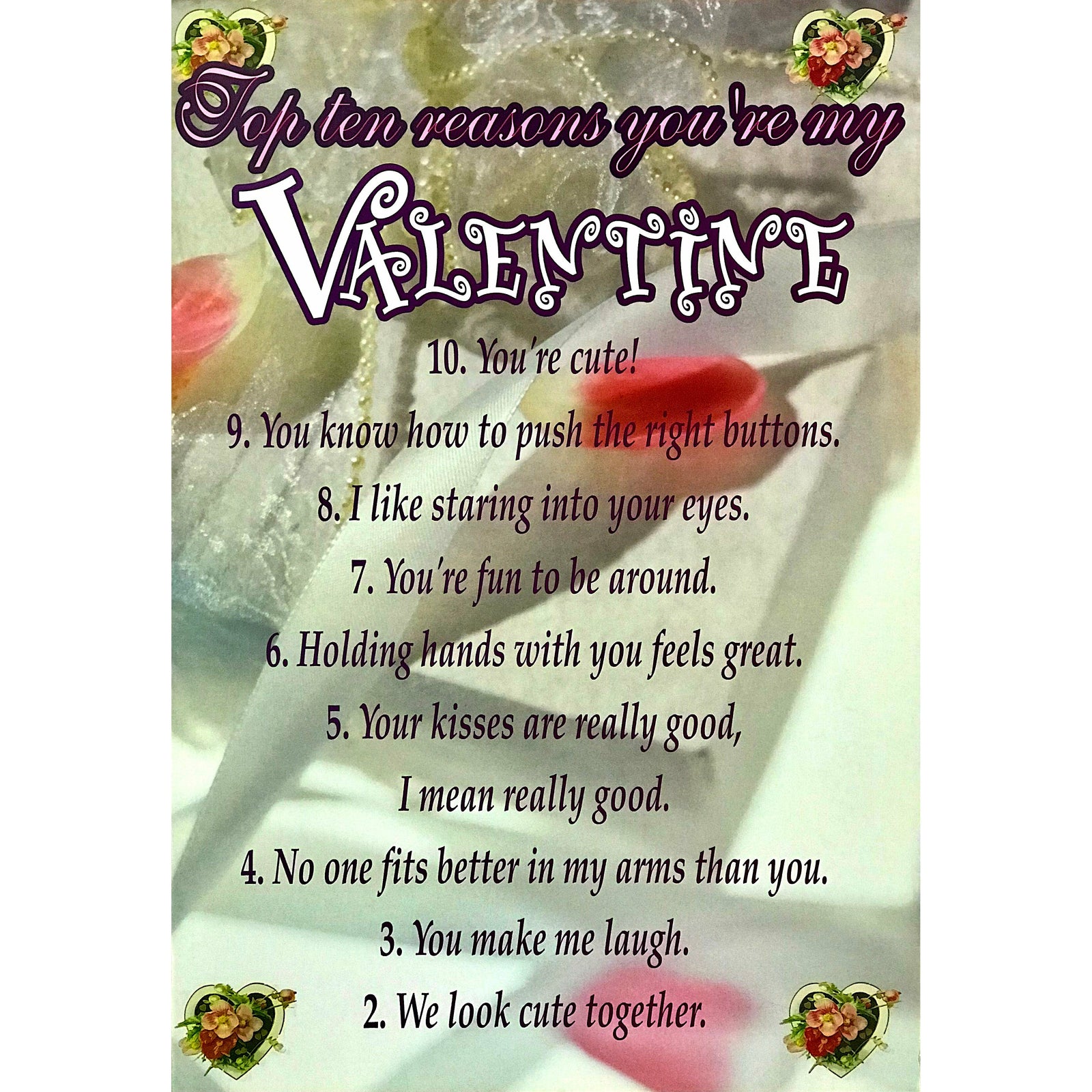 Jumbo Valentine's Day Greeting Cards with Envelope