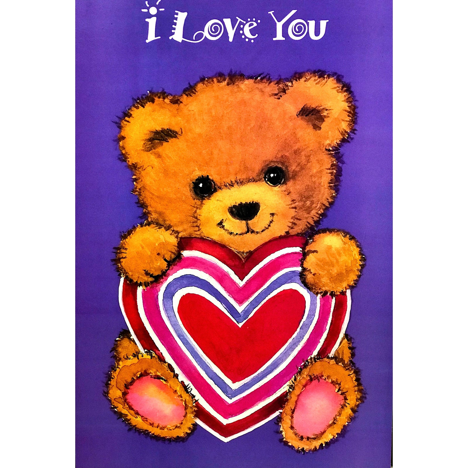 Jumbo Valentine's Day Greeting Cards with Envelope