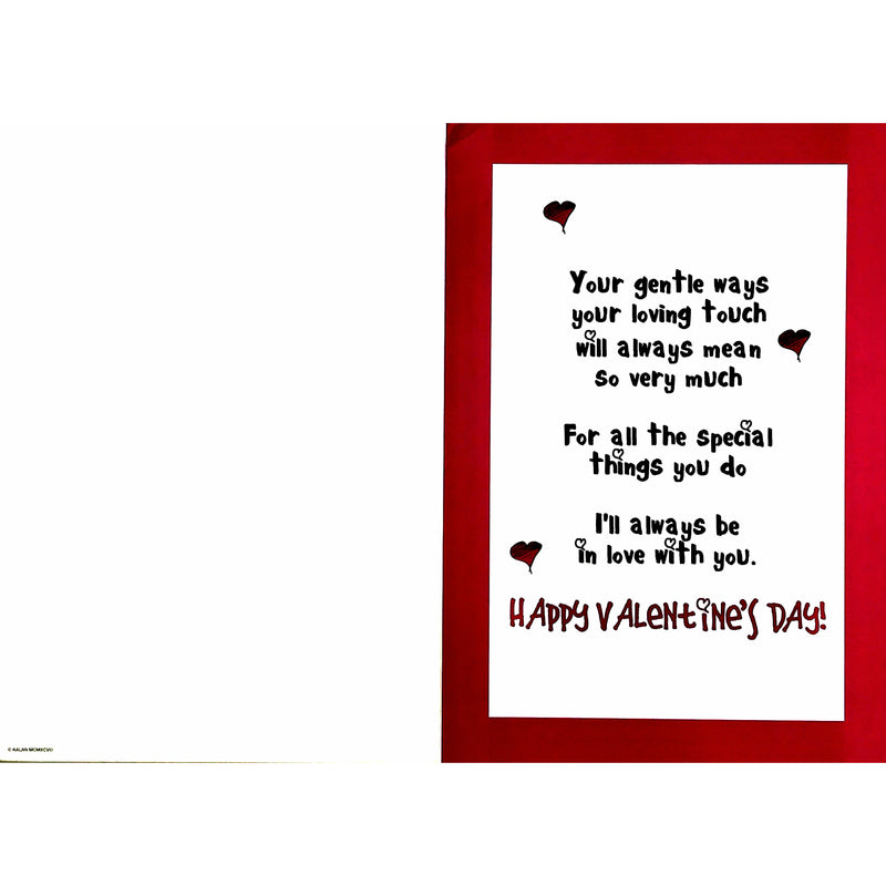 Jumbo Valentine's Day Greeting Cards with Envelope