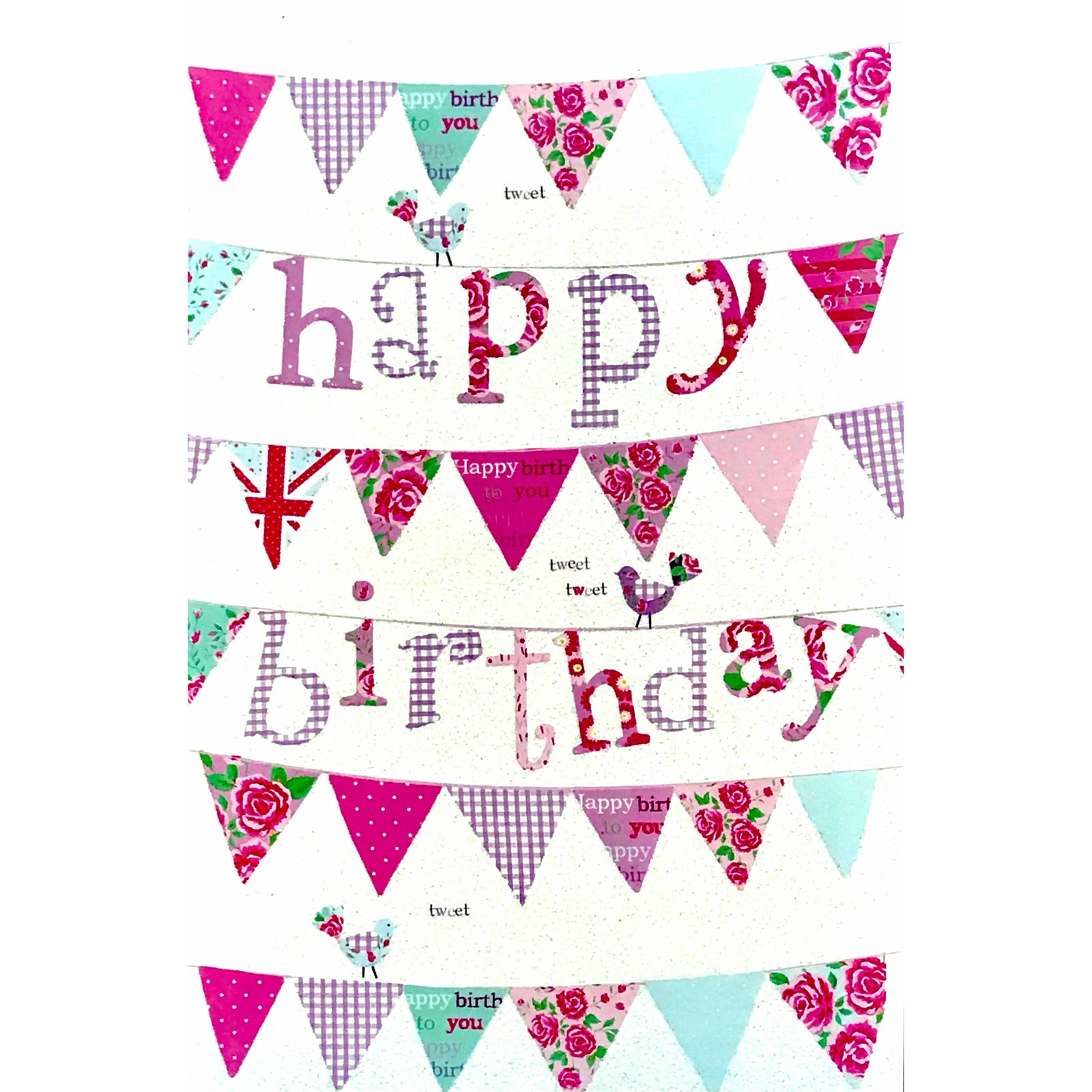 UK Greetings General Birthday Greeting Card 14x21 cm with Envelope
