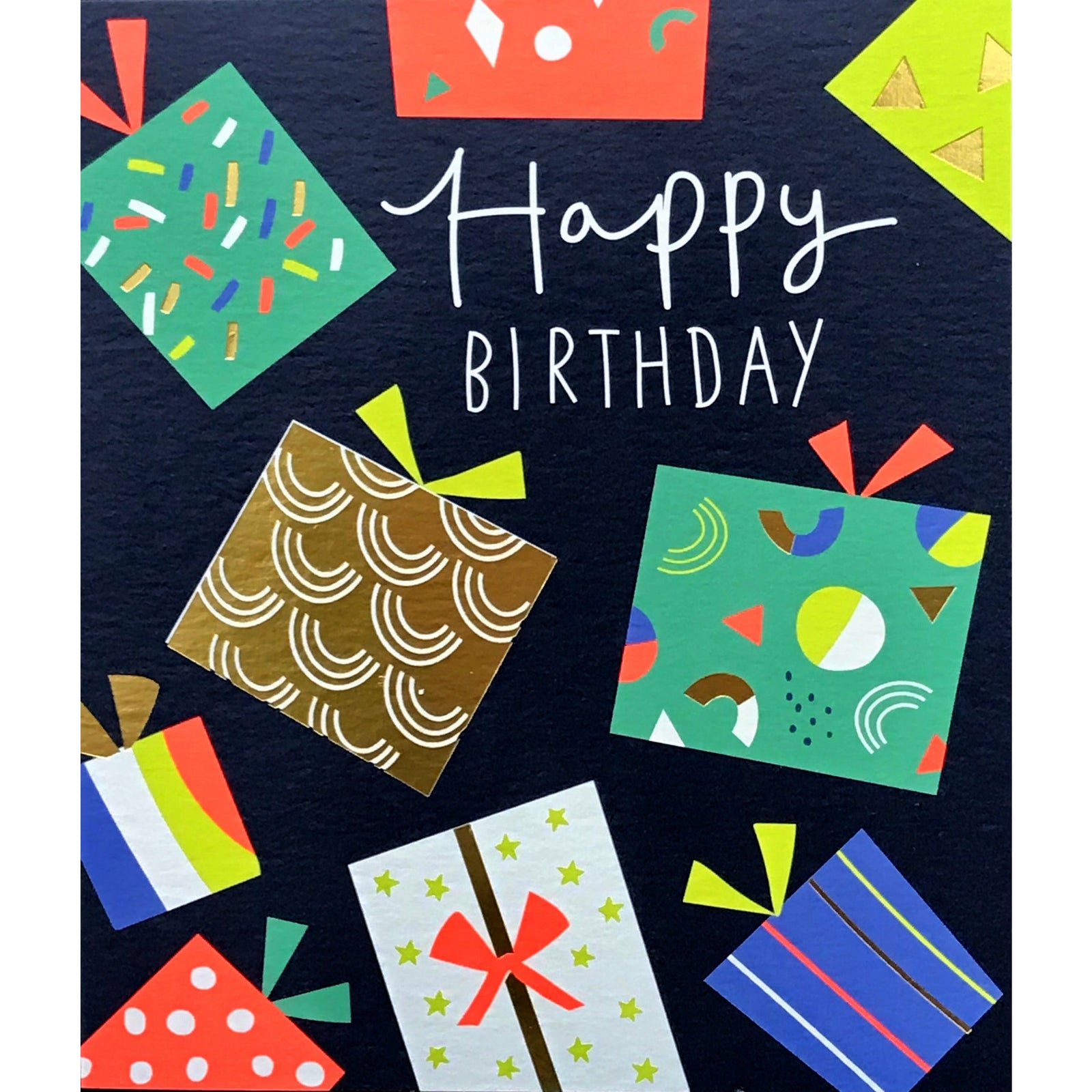 UK Greetings General Birthday Greeting Card 14x14 cm with Envelope