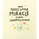 UK Greetings New Baby Greeting Card 16x16 cm with Envelope