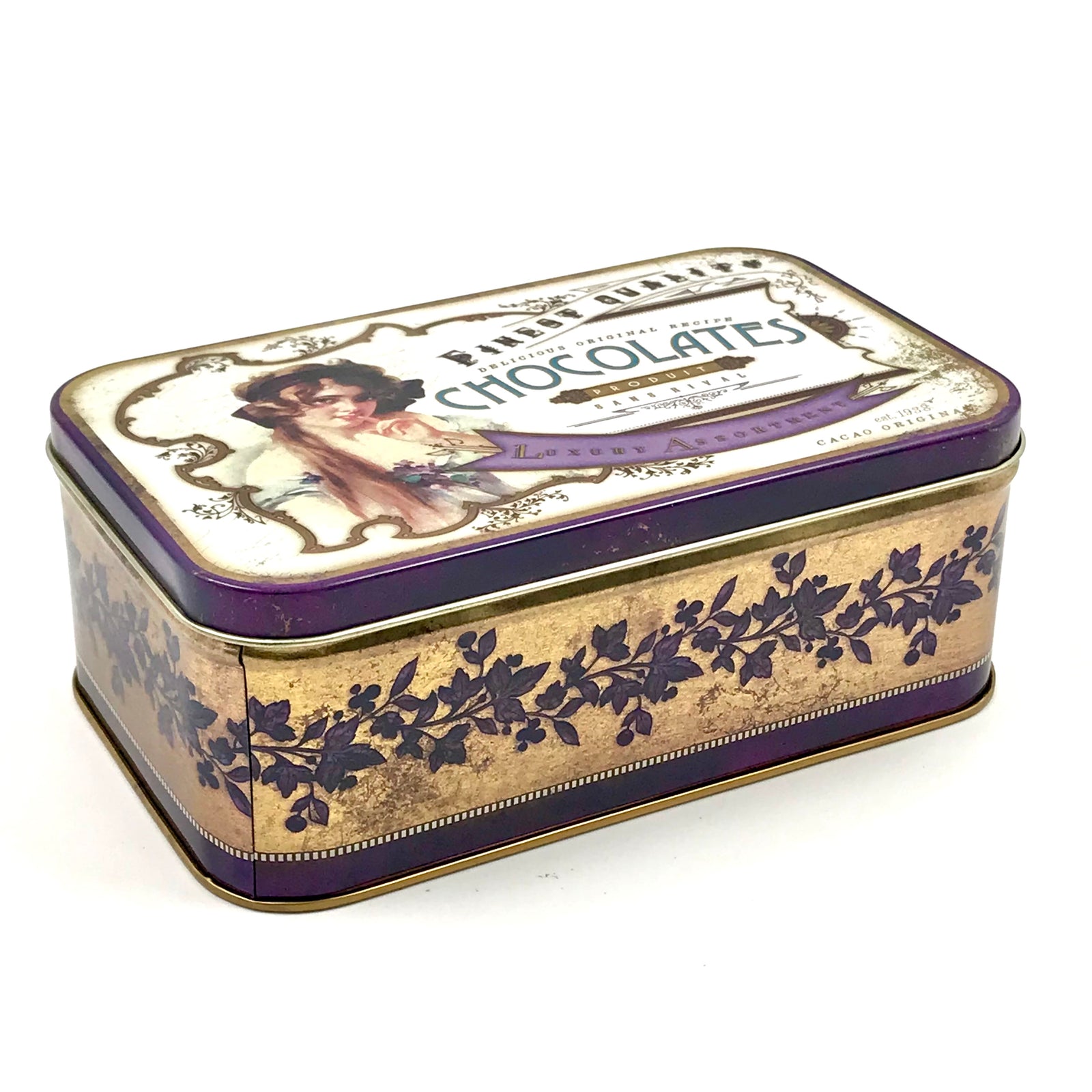 Elite Chocolates 17x10x6cm Tin Box