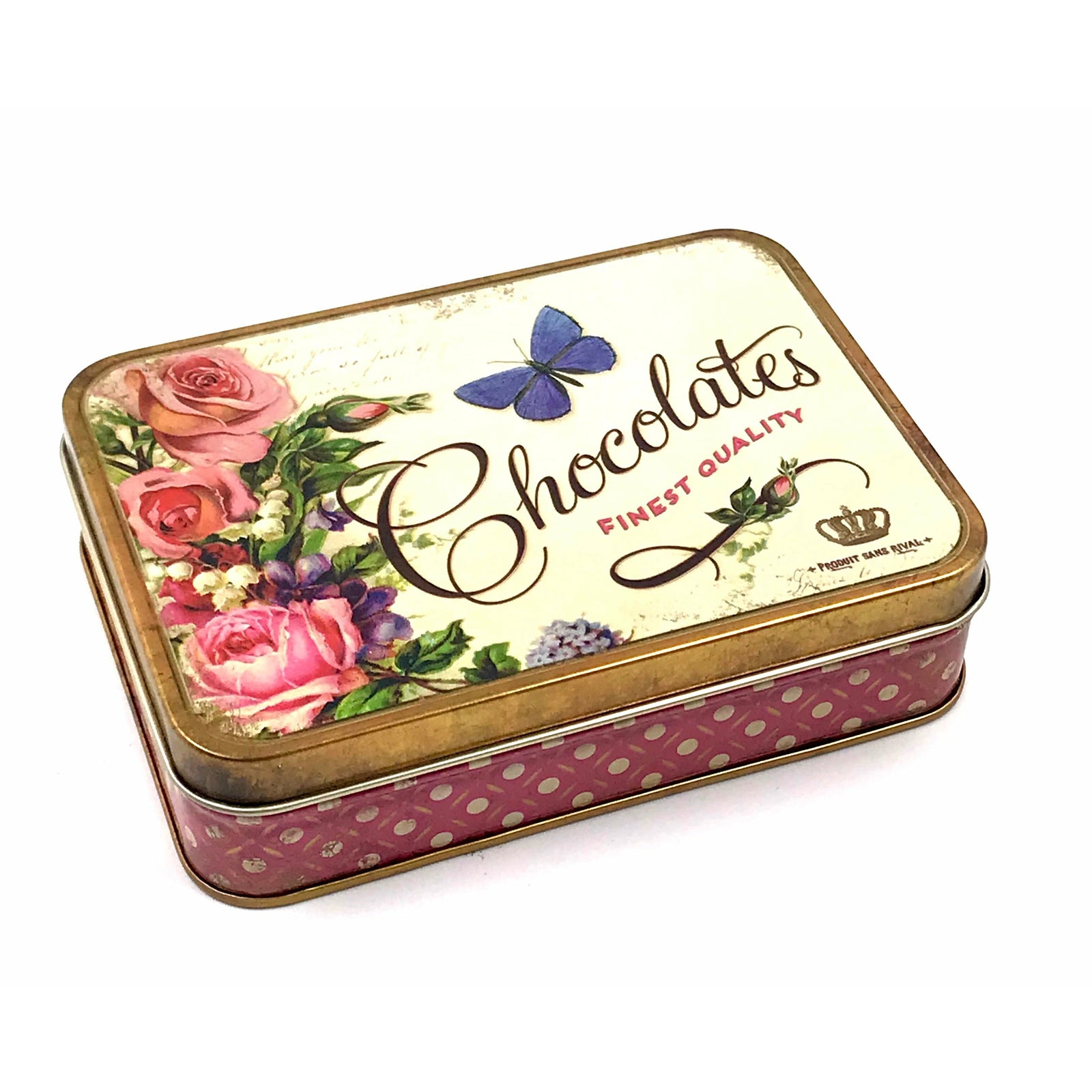 Elite Chocolates 14x10x6cm Tin Box