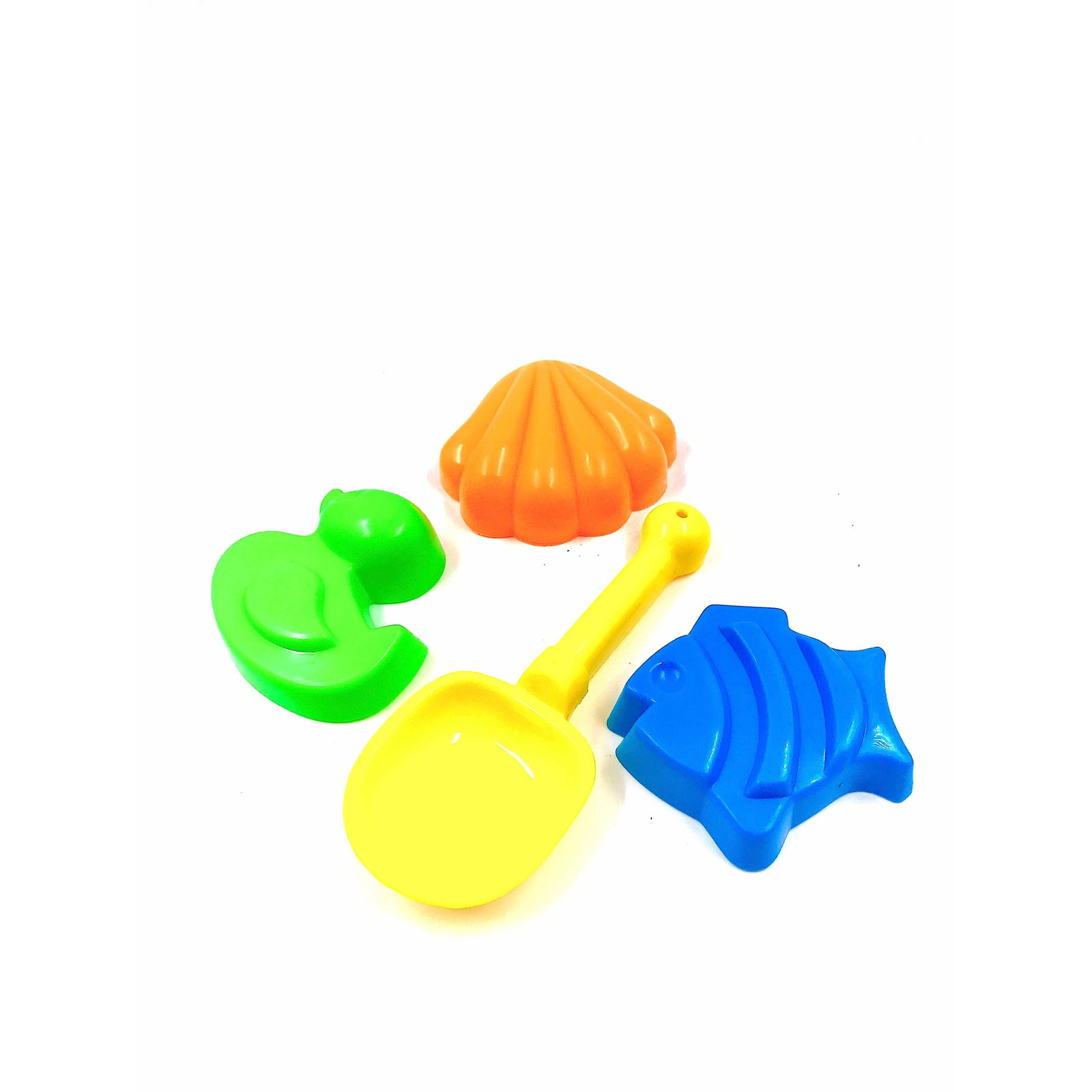 Sand Shovel & Molds Set - 4 pc