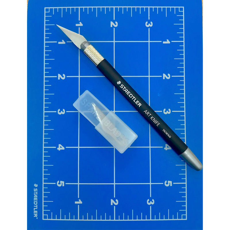A6    عرض خاص جلدة قطع مع مشرط قلم قياس 