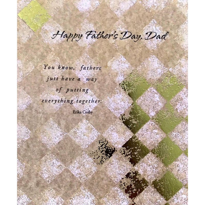 UK Greetings Father's Day Greeting Card 13x16 cm with Envelope