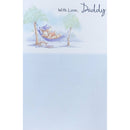 UK Greetings Father's Day Greeting Card 20x13 cm with Envelope