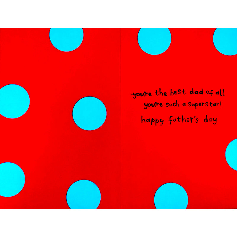 UK Greetings Father's Day Greeting Card 23x15 cm with Envelope