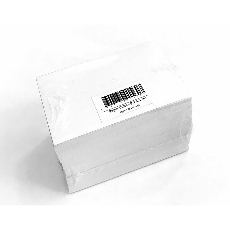 White Paper Notes 90x55 mm Block - 600 Sheets