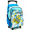 حقيبة ظهر مدرسية مع عجلات ٣٢×٢١×٥٠ سم