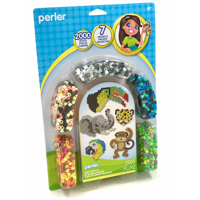 IG Design Group Perler Fused Bead Art Kit - 7 Projects