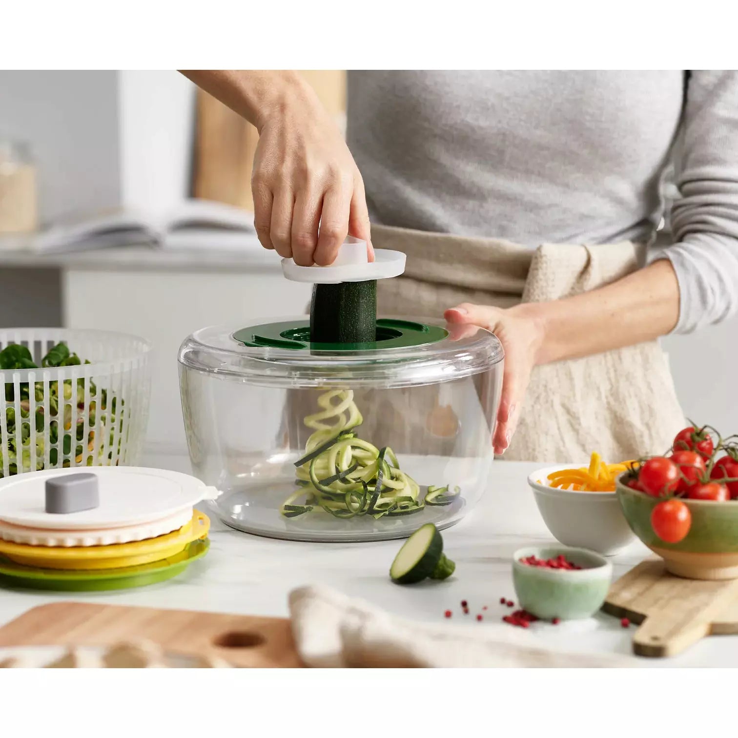 Joseph Joseph Multi-Prep 4-Piece Salad Preparation Set