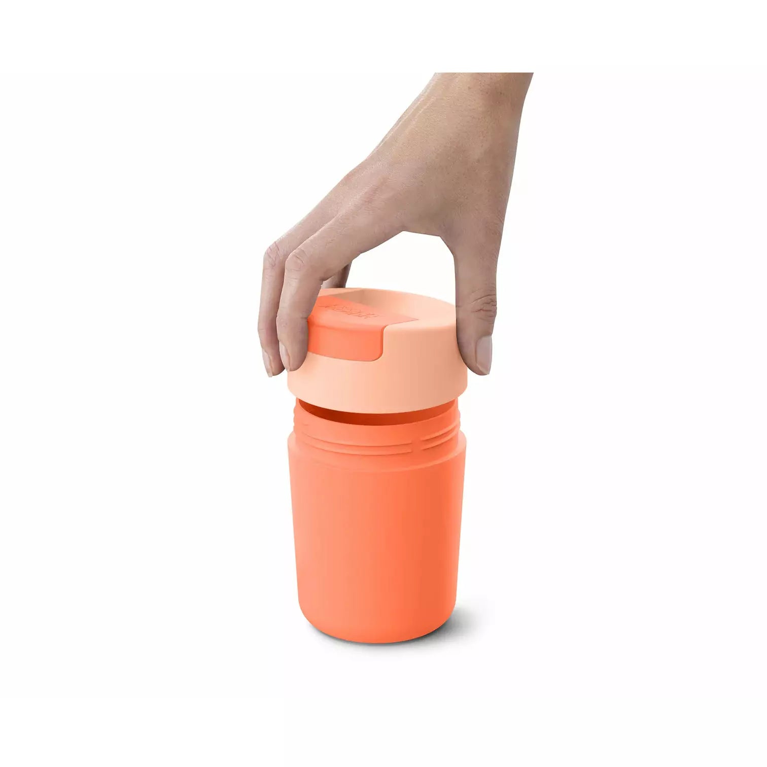 Joseph Joseph Sipp™ Travel Mug with Hygienic Lid 340ml - Coral
