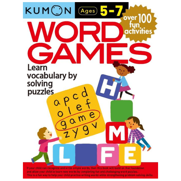 كتاب تعليمي للأطفال كومون الكلمات العمر ٥-٧ سنوات باللغة الإنجليزية 