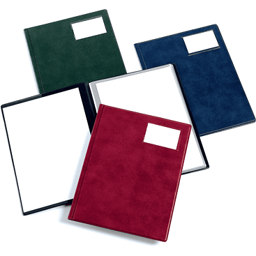 Rexel Nyrex Slim View Hard Cover Display Book 24 Pockets Green - A4