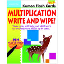 Multiplication Write & Wipe Flash Cards (Ages 5+)