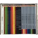 مجموعة أقلام خشبية للرسم و التلوين منوعة من ٢٤ قلم