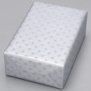 Jung Design Premium LUXE Gift Wrap Paper 75 x 100 cm - Silver Stars