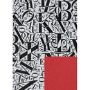 Jung Design Premium Double Sided Gift Wrap Paper 75x100 cm - Lettera
