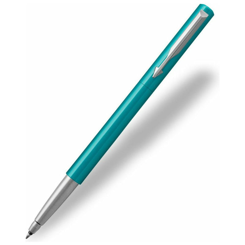 قلم حبر سائل رولر باركر فكتور ملون كروم - كلاسيكي
