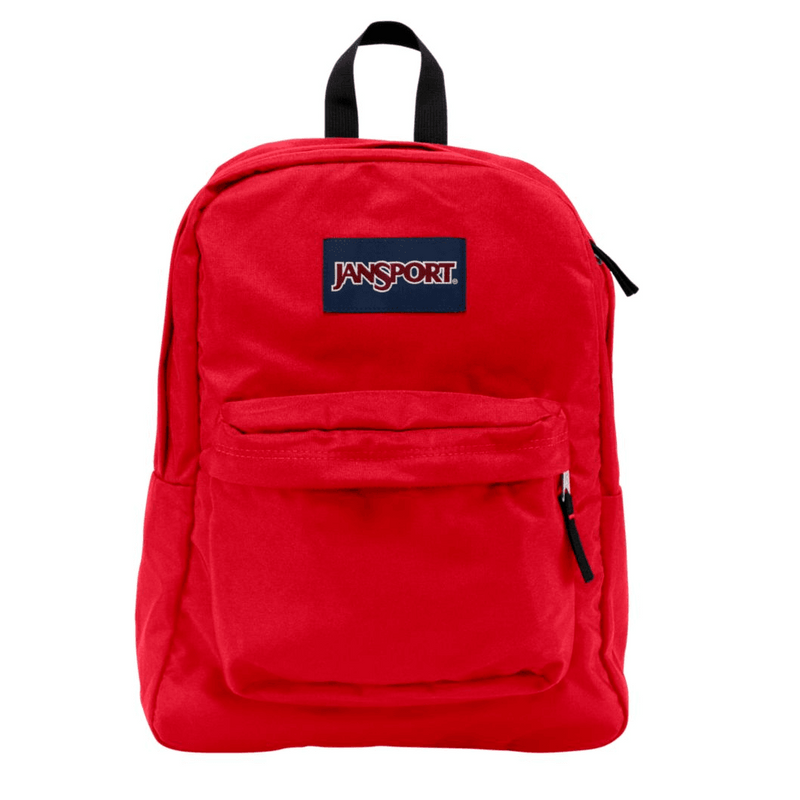 jansport backpack red tap JanSport Backpack Superbreak Red Tape 26L – Istiklal Library